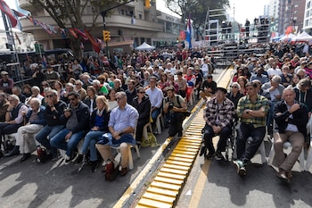 El acto del PIT-CNT, la