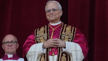 El recién elegido Papa León