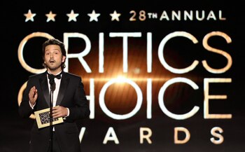 Diego Luna speaks onstage during