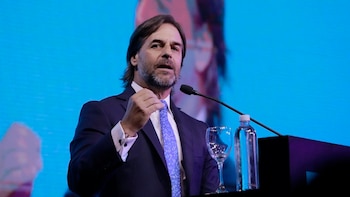 El presidente uruguayo Luis Lacalle