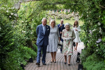 La reina Isabel II, el