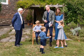 Los duques de Cambridge con
