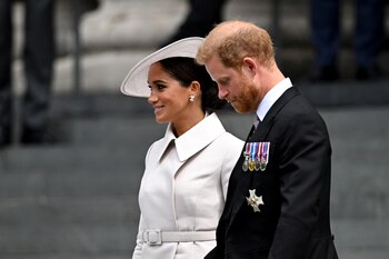 El príncipe Harry y Meghan