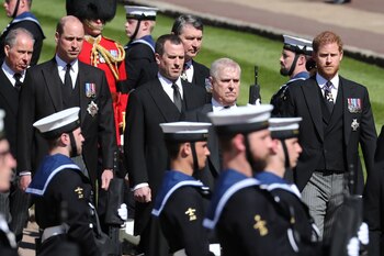 William y Harry en el