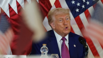 U.S. President Trump visits Qatar