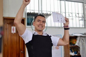 Daniel Noboa ganó la Presidencia