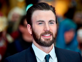 El actor estadounidense Chris Evans