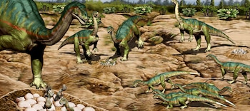Así eran los primeros dinosaurios