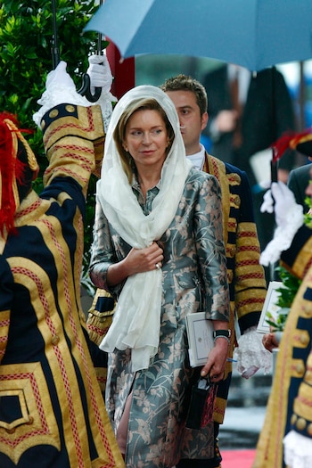 La reina Noor de Jordania