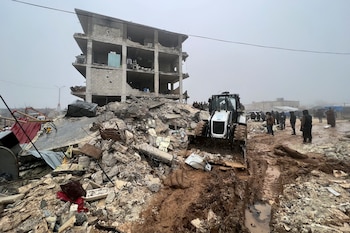 Imagen de la destrucción causada