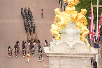 El desfile militar recorrió calles