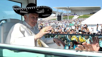 Benedicto XVI visitó México en