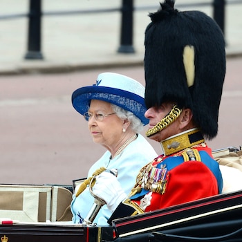 La reina Isabel II y