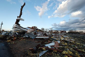 Unas 40 casas fueron destruidas