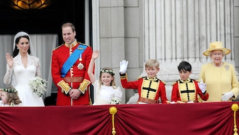 La reina Isabel en la