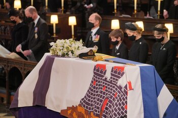 Durante el servicio los hermanos