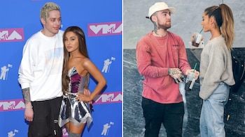 Ariana Grande tapó un tatuaje