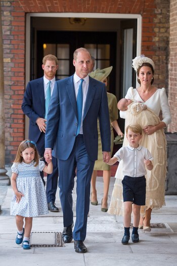 Los duques de Cambridge junto