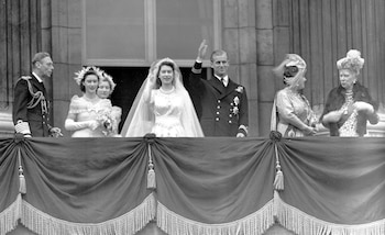 La reina Isabel II de