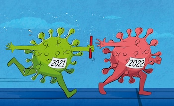 La pandemia seguirá en 2022