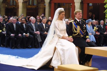 En 2001, los novios se