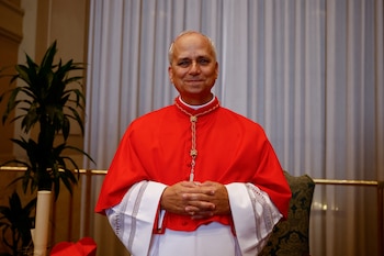 El cardenal Robert Francis Prevost