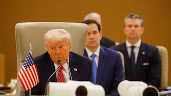 Trump habló de la ausencia