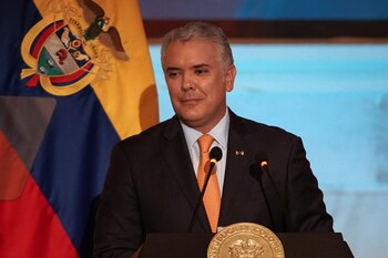 Iván Duque se despidió de