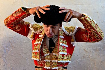 El matador Jesús Colombo durante