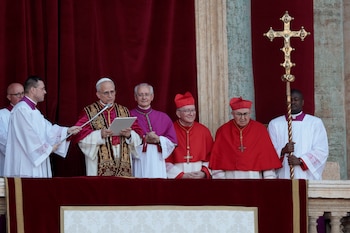 El recién elegido Papa León