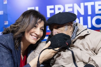 José Mujica reapareció, en el