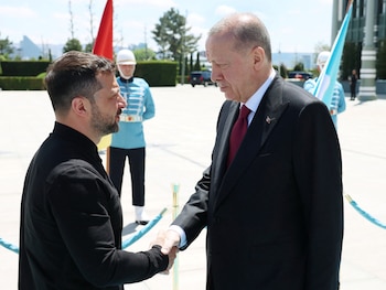 El presidente ucraniano llegó a