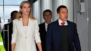 La esposa de Daniel Noboa