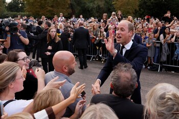William, príncipe de Gales, se