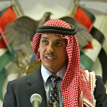 El príncipe heredero de Jordania,