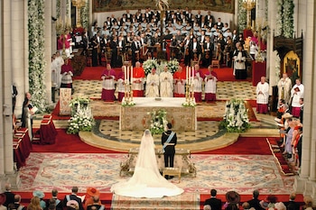 Los reyes Juan Carlos y
