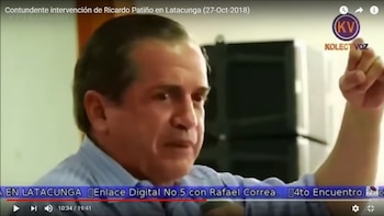 Ricardo Patiño llamó a sus