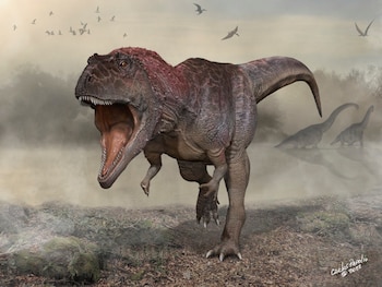 Meraxes gigas vivió hace 90