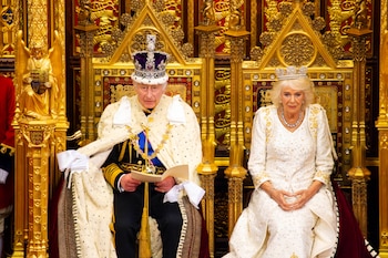 El rey Carlos de Inglaterra