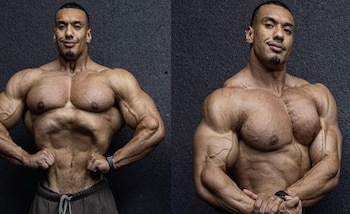 Larry Wheels, un conocido powerlifter,