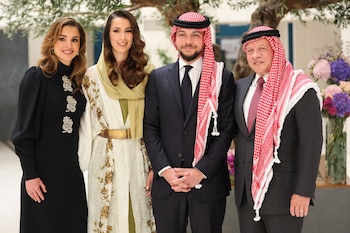 El rey Abdullah II y