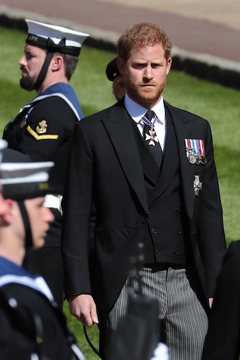El Príncipe Harry lució la
