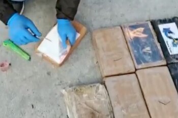 Los bloques estaban escondidos en