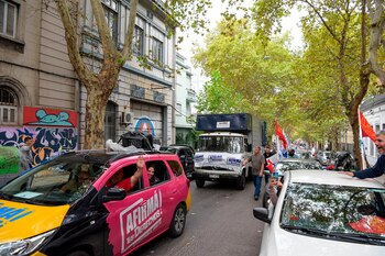 Los sindicatos de Uruguay llevaron
