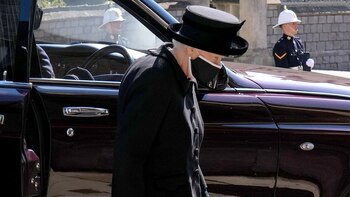 La Reina Isabel llegó al