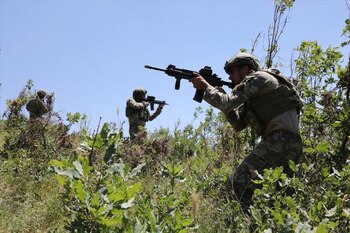 Maniobras militares turcas cerca de