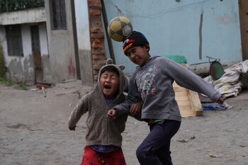 Los niños, niñas y adolescentes