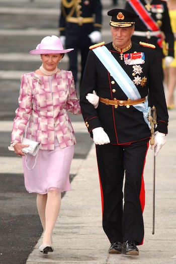 Los reyes Sonia y Harald