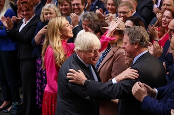 El primer ministro británico saliente,