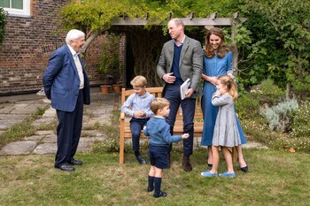 El príncipe británico William su